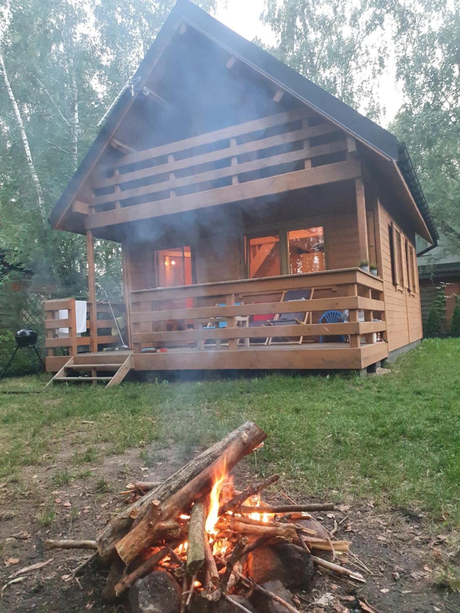 Domek Letniskowy Treby Stare Zewnętrze zdjęcie